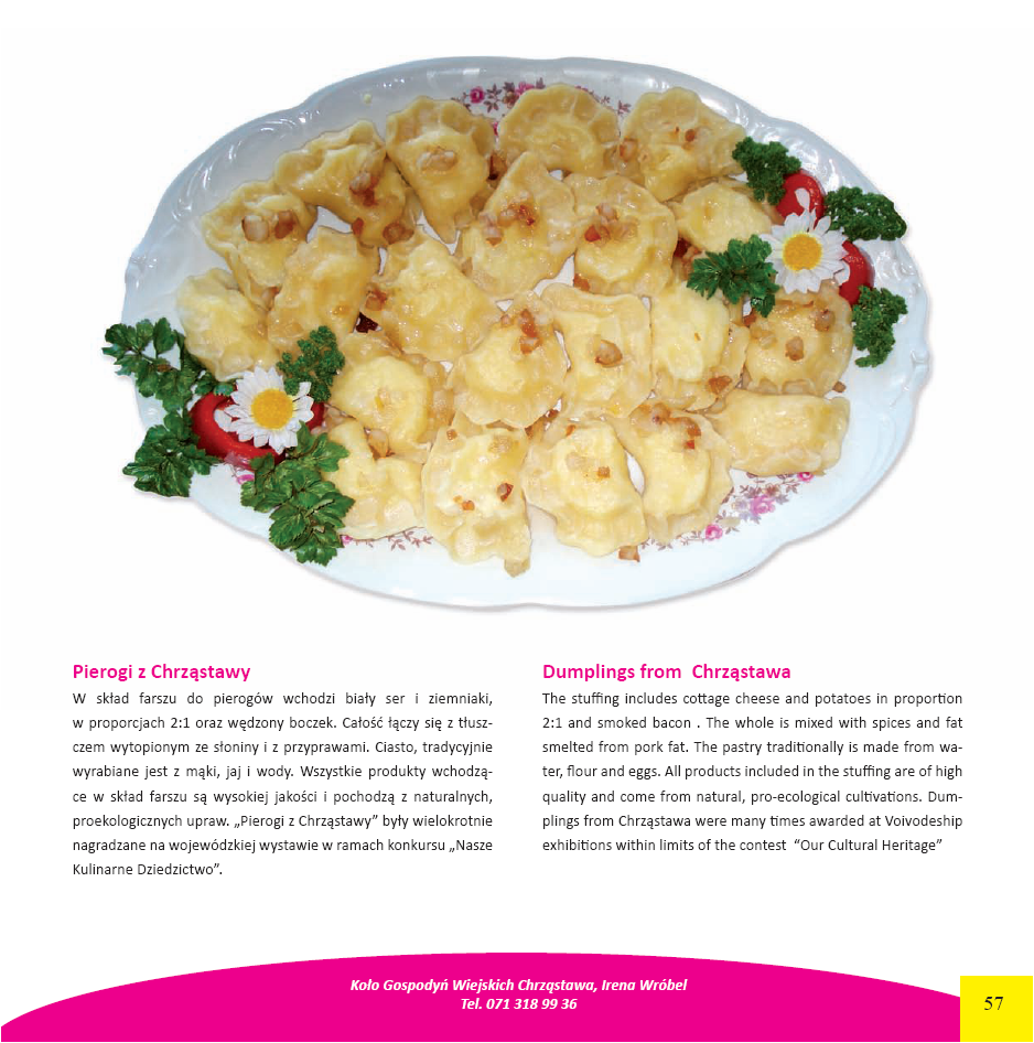 Pierogi z Chrzastawy